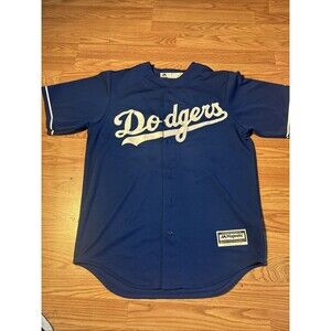 Clayton Kershaw #22 MLB Majestic LA Dodgers Jersey Size M (44) Coolbase